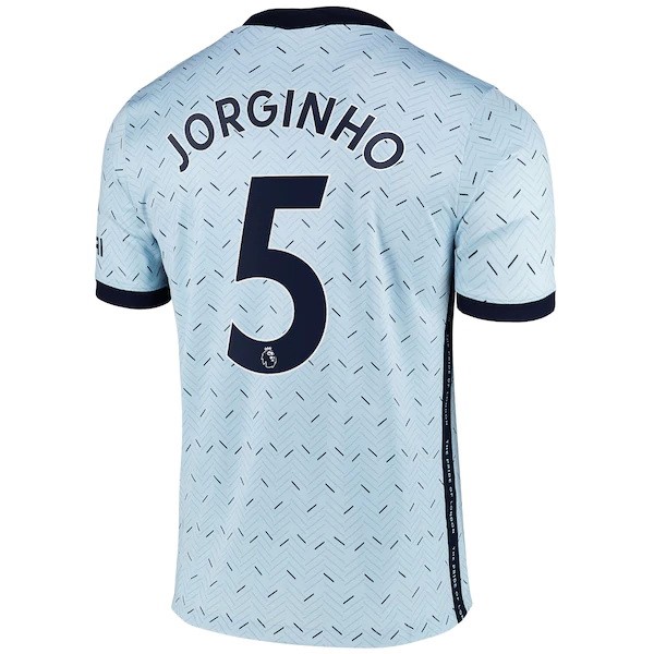 Camiseta Chelsea NO.5 Jorginho 2ª Kit 2020 2021 Azul